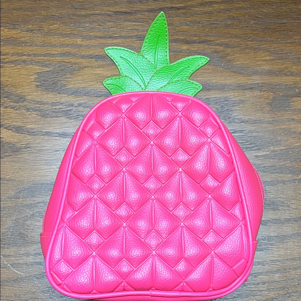Pink Pineapple-Shaped Bag - Bath and Body Works
